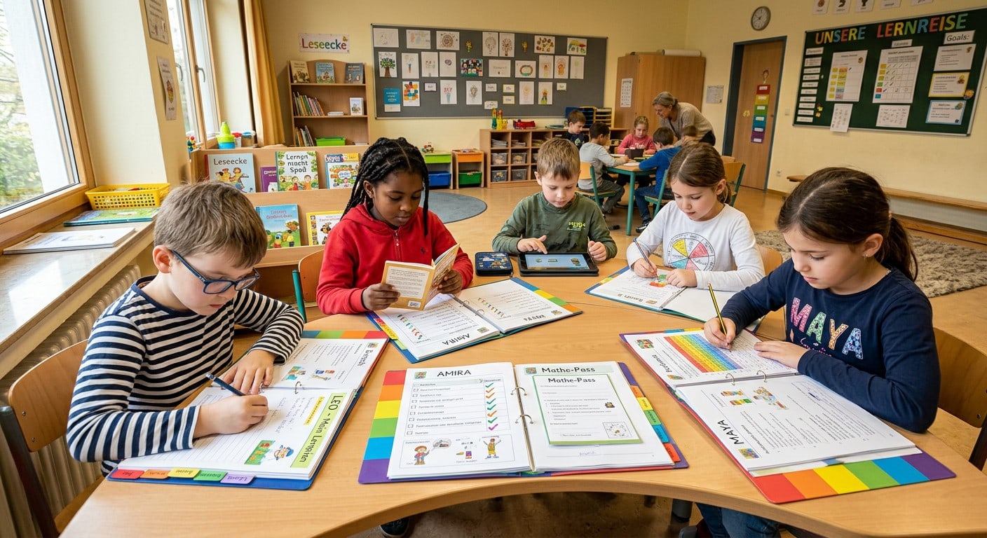 Lernende Kinder Du betrachtest gerade VILMA – Viktorias individuelles Lernen mit Arbeitsplänen